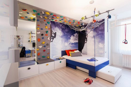Phòng ngủ sáng tạo cho bé