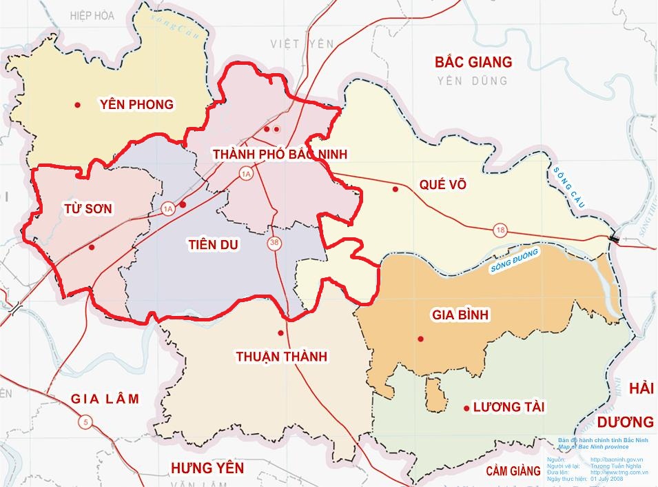 17/9: Công bố quy hoạch đô thị Bắc Ninh